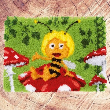 155179 maya de bij knooptapijt